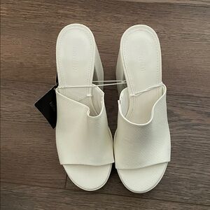 Forever 21 Off-White Mules
